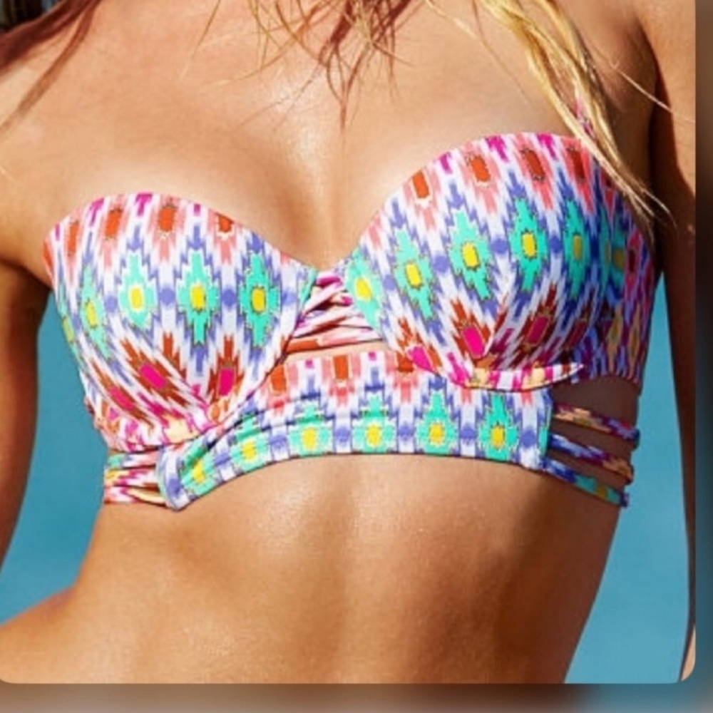 Victoria secret underwire strapless bikini top size-36B